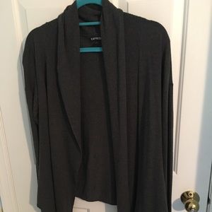 Express Open Wrap Sweater